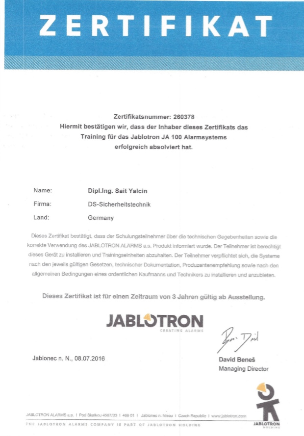 jablotron-zertifikat